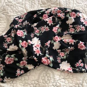 Floral Infinity nursing scarf